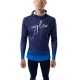 UGLOW BRUSHED LS HOODIE M OBSIDIAN