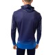 UGLOW BRUSHED LS HOODIE M OBSIDIAN